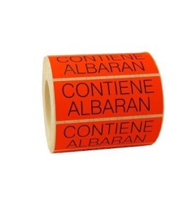 Etiquetas CONTIENE ALBARÁN
