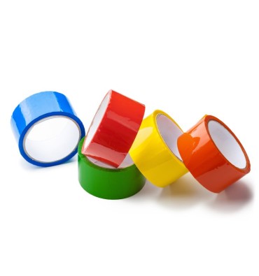 Rollos de cinta adhesiva de otros colores