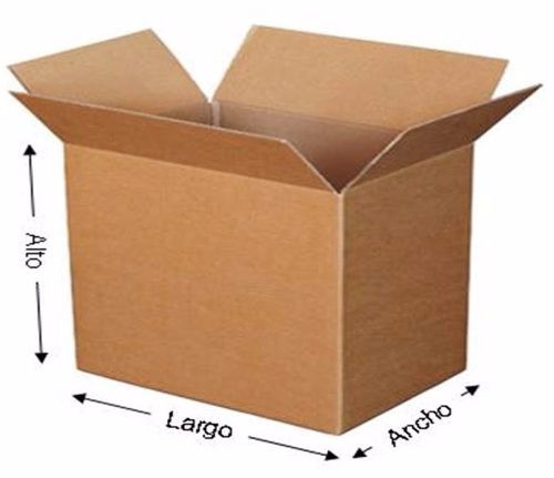 Cómo medir cajas de cartón (medidas largo alto)